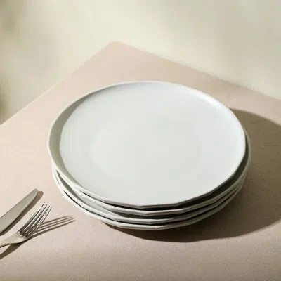 Stone Lain Rio 4-piece Dinner Plate Set Stoneware In Beige
