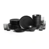 Stone Lain Rio 8-pc. Stoneware Dinnerware Set In Black