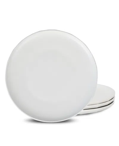 Stone Lain Rio Dinner Plates, Set Of 4 In White