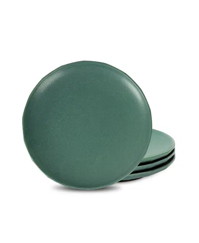 Stone Lain Rio Salad Plates, Set Of 4 In Green