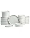 Stone Lain Roscoe 24pc Dinnerware Set In White