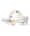 Stone Lain Rosie 12-pc. Dinnerware Set, Service For 4 In White