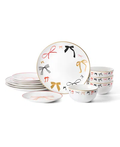 Stone Lain Rosie 12-pc. Dinnerware Set, Service For 4 In White