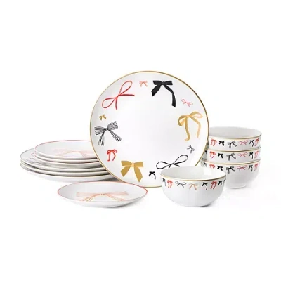 Stone Lain Rosie 12-pc. Porcelain Dinnerware Set In Multi