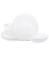 Stone Lain Gabrielle 12pc Bone China Dinnerware Set