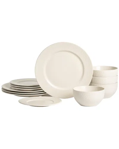 Stone Lain Topaz 12pc Dinnerware Set In Neutral