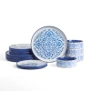 Stone Lain Tropea Dinnerware Set Stoneware In Blue