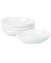 Stone Lain Verso 4pc Salad Plate Set In White