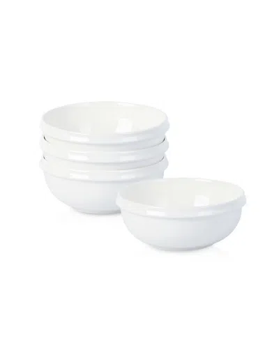 Stone Lain Verso All-purpose Bowls, Set Of 4 In White