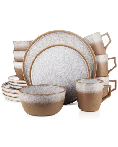 Stone Lain Vince 16pc Stoneware Dinnerware Set