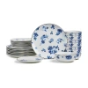 Stone Lain Viola 8-pc. Porcelain Dinnerware Set In Blue