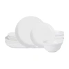 Stone Lain Virtuo 12-pc. Porcelain Dinnerware Set In White
