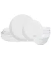 Stone Lain Virtuo 12pc Dinnerware Set In White
