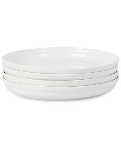 Stone Lain Virtuo 4pc Dinner Plate Set In White