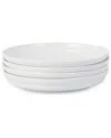 Stone Lain Virtuo 4pc Salad Plate Set In White
