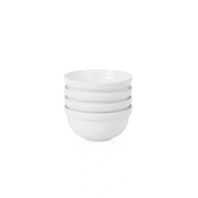 Stone Lain Virtuo 4-piece Bowl Set Porcelain In White