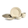 Stone Lain Zen 4-pc. Stoneware Dinnerware Set In Neutral