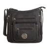 Stone Mountain Crossbody Bag In Black