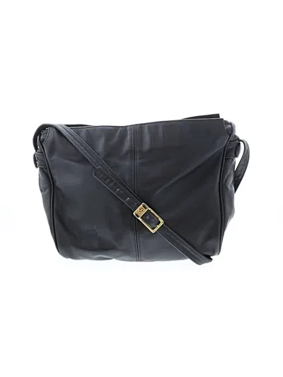 Pre-owned Stone Mountain Crossbody Bag In Black