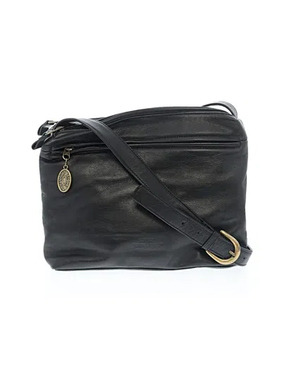 Pre-owned Stone Mountain Crossbody Bag In Black