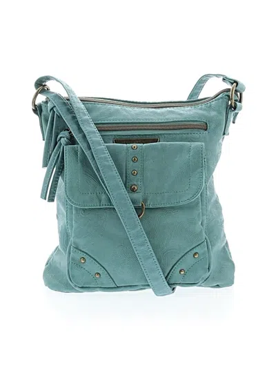 Pre-owned Stone Mountain Crossbody Bag In Green