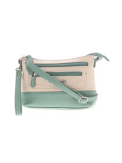 Pre-owned Stone Mountain Crossbody Bag In Green
