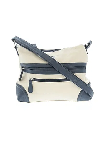 Pre-owned Stone Mountain Crossbody Bag In Ivory