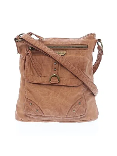 Pre-owned Stone Mountain Crossbody Bag In Tan