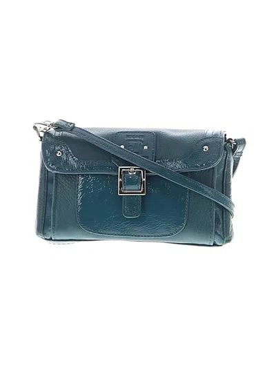 Pre-owned Stone Mountain Crossbody Bag In Teal