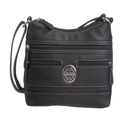 Stone Mountain Hobo Bag In Black