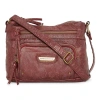 Stone Mountain Hobo Bag In Red