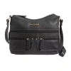 Stone Mountain Leather Montauk Hobo Bag In Black