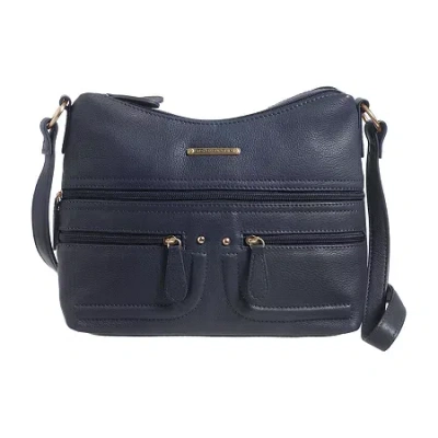 Stone Mountain Leather Montauk Hobo Bag In Blue