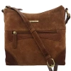 Stone Mountain Palamino Suede Irene Hobo Bag In Brown