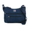 Stone Mountain Washed Irene Hobo Bag In Blue