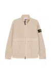 Stone Patch-pocket Jacket In Neutral