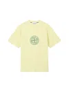 Stone Regular Fit T-shirt With Compass Logo In White