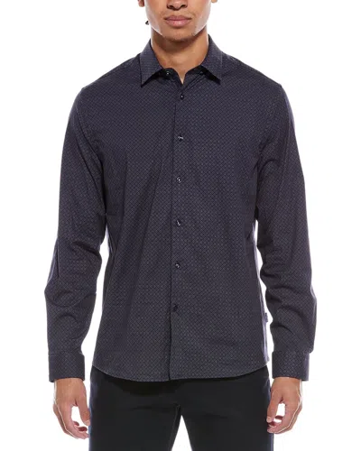 Stone Rose Comfort Stretch Shirt In Blue