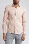 STONE ROSE STONE ROSE FLORAL STRETCH BUTTON-UP SHIRT