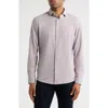Stone Rose Techno Stretch Solid Performance Button-up Shirt In Pink