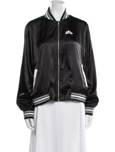 Pre-owned Stoned Immaculate Bomber Jacket In Black