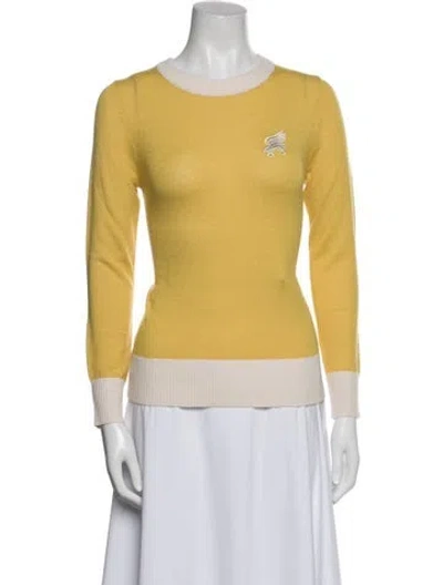 Pre-owned Stoned Immaculate Crew Neck Sweater In Yellow