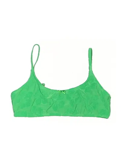 Pre-owned Stoned Immaculate Swimsuit Top Green Swimwear