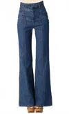 Stoned Immaculate Stoni D2001 Bell Bottom Jean In Fillmore In Blue