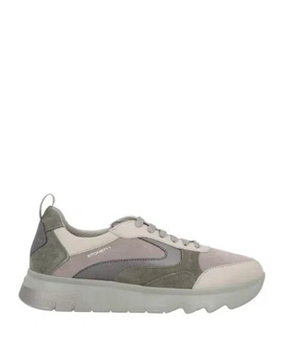 Stonefly Man Sneakers Light Grey Size 8.5 Leather In Gray