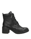 Stonefly Second Skin Woman Ankle Boots Black Size 7 Leather
