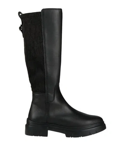 Stonefly Woman Boot Black Size 7 Leather