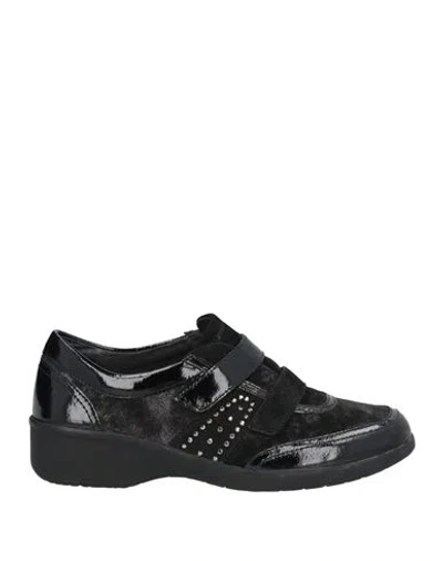Stonefly Woman Sneakers Black Size 6.5 Leather