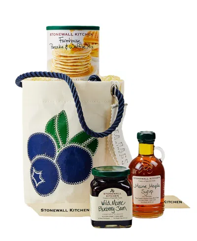 Stonewall Kitchen Blueberry Bucket Breakfast Gift, 4 Pieces In No Color