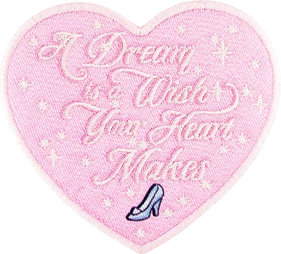Stoney Clover Lane A Dream Is A Wish Your Heart Makes Heart Patch